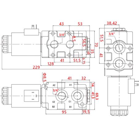 Rozdzielacz Sek L Joystick Dzielnik Do Tura Zatrzask Linka M