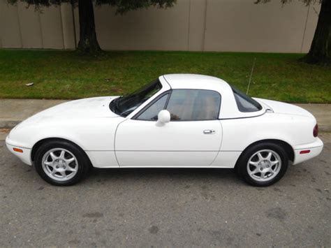 1994 Mazda Miata Mx 5 White 5 Speed Clean For Sale Mazda Mx 5 Miata