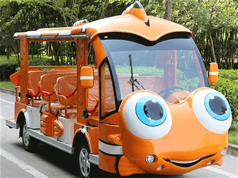 14 Seats Electric Shuttle Bus For Sale With Custom Design XunHu