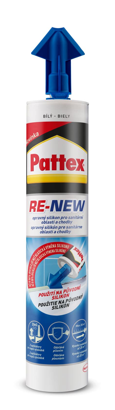 Pattex Sanitární silikon renovační bauhaus cz