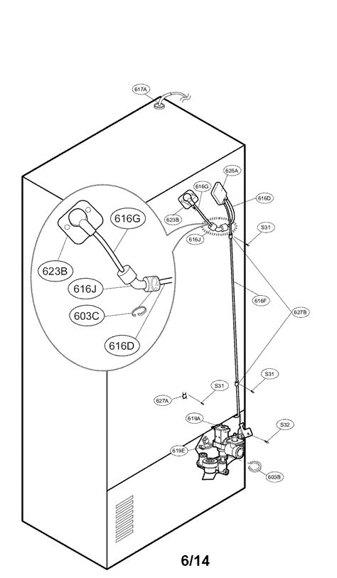 Kenmore Refrigerator Water Line Diagram