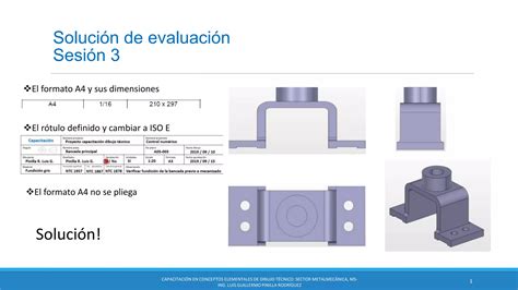 Capacitación conceptos de dibujo técnico Cdt s4 PPT