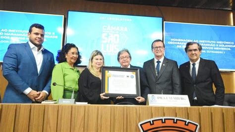 Solenidade marca homenagem ao centenário do IHGM na Câmara de São Luís