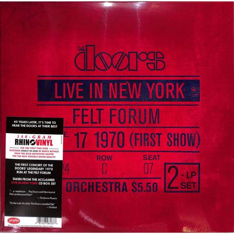 The Doors LIVE IN NEW YORK