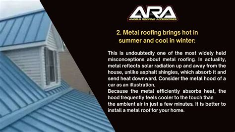 Ppt 5 Common Myths About Residential Metal Roofing Presentation Powerpoint Presentation Id