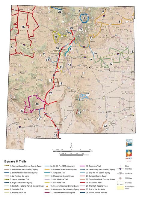 National Scenic Byways Maps