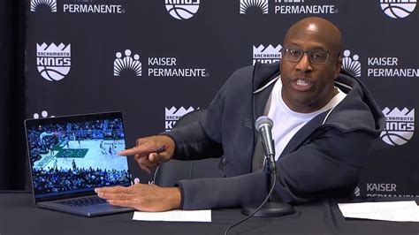 Mike Brown Brought A Laptop To Postgame Interview To Show Why He Got