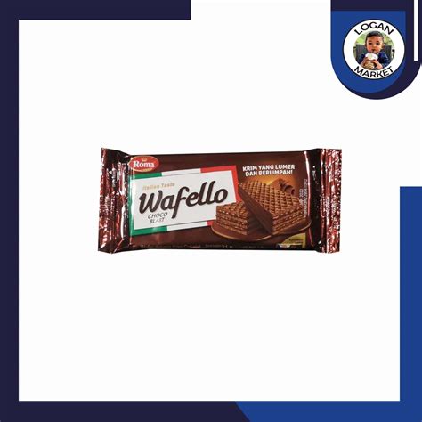 Jual Roma Wafello Choco Coklat Wafer Gram Gram Pcs Pcs