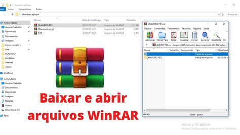 Como Baixar E Abrir Arquivos Compactados WinRAR YouTube