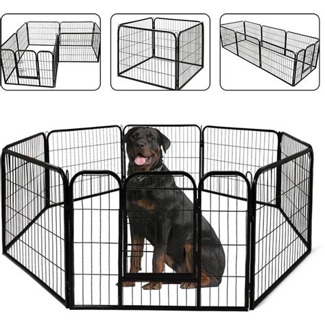 Buy Advwin Pet Playpen 32 Extra Heavy Duty 8 Panel Dog Playpens Puppy