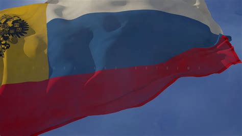 Waving Flag And National Anthem Of The Russian Empire Youtube