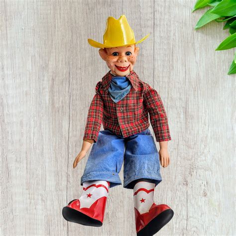 Howdy Doody Ventriloquist Doll Vintage 1973 25 Inch Etsy In 2024