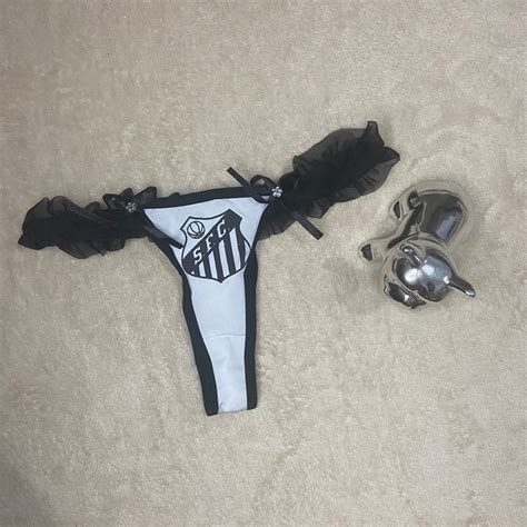 calcinha fio dental sex sexy de time palmeiras corinthians são paulo santos intima Shopee Brasil