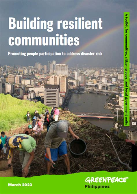 Building Resilient Communities Promoting People Participation To Address Disaster Risk