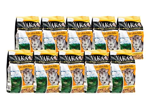 Корм для шиншилл Вака "High Quality", 500г (10 пачек) - купить с ...