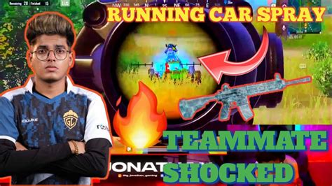 🔥jonathan Running Car Spray 😱 🥶teammate Shocked 🥵 Youtube