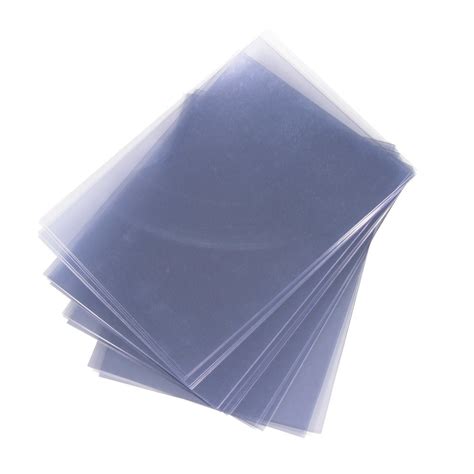 110 Micron Colored Matte Transparent Hard A4 Plastic Sheet PVC Binding