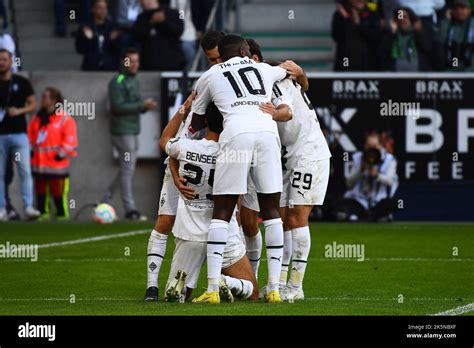 MOENCHENGLADBACH GERMANY OCTOBER 9 2022 The Football Match Of