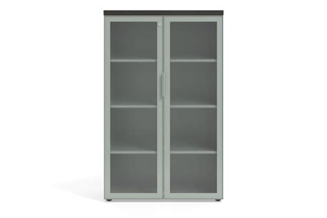 Armario De Oficina TT Medida 159x100 Puerta 1533 Cristal Ofiprix