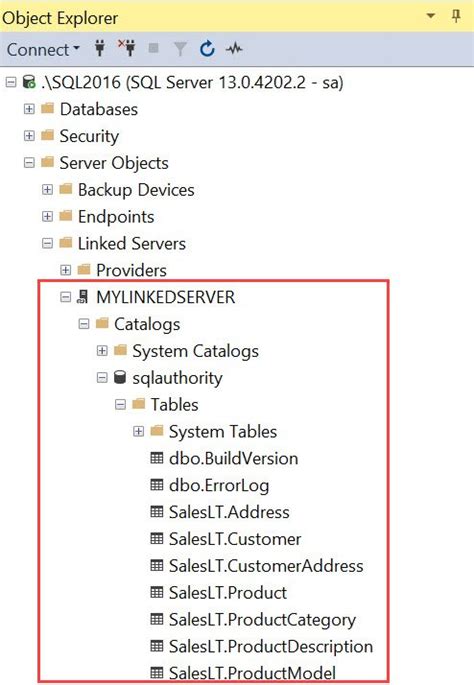 Sql Server How To Create Linked Server To Sql Azure Database Sql Authority With Pinal Dave