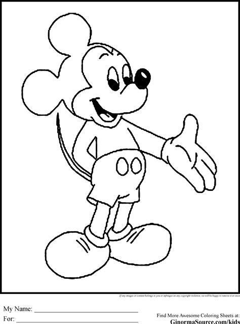 Mickey Mouse Coloring Printables At Webflynnblog Blog