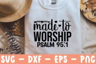 Made To Worship Psalm Graphic By Regular Creative Creative Fabrica