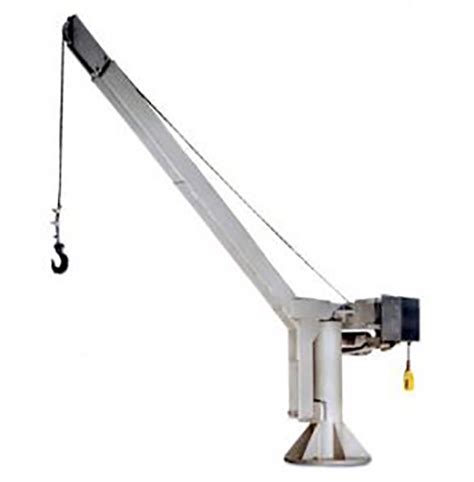 Stainless Steel Davit Crane Industrial Equipment And Systems The