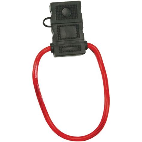 Install Bay® Maxi 8-gauge Fuse Holder With Cover In Black : Target