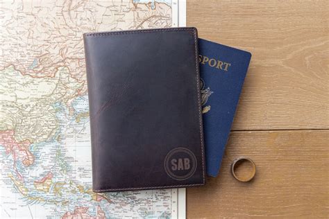 Personalized Leather RFID Passport Case Engraved Passport - Etsy