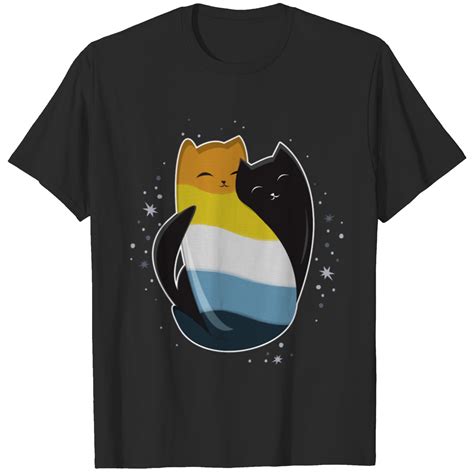 Aroace Cat Lgbt Asexual Aromantic Pride Flag T Shirts Sold By Candourroyalshop Sku 42910109