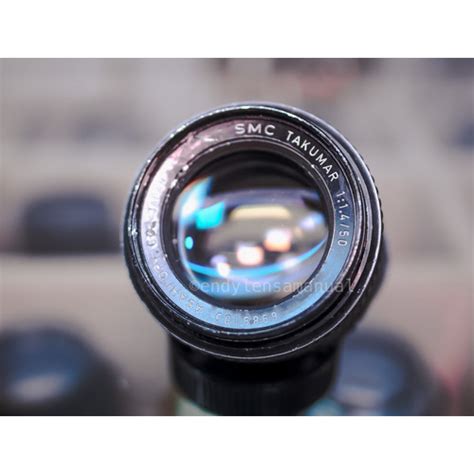 Jual Lensa Manual Fix Bokeh Flare Smc Takumar Mm F Mount M