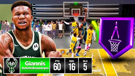 Giannis Antetokounmpo Build Is A Bully To Rec Players In Nba 2k24 Youtube