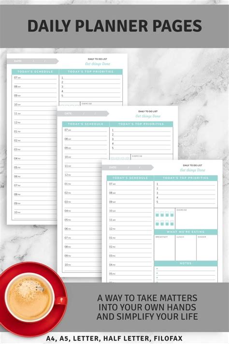 Free Printable Daily Work Schedule Template Sirholf