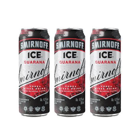 Pack (3 Rtd Smirnoff Ice Guarana Lata x 350 Ml) - Tambo | Cada vez más ...