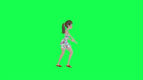 Anime Girl Dance Stock Video Footage For Free Download