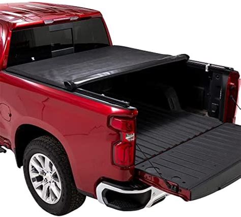 Tactik Roll Up Soft Vinyl Truck Bed Tonneau Cover Fits Ford Ranger 2019 2023 With