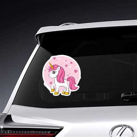 Magical Pink Unicorn Sticker