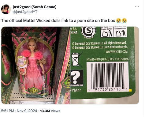 Mattel Apologizes After Wicked Doll Boxes Mistakenly Link To Porn