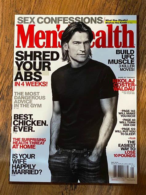 Men S Health May 2013 Nikolaj Coster Waldau Game Of Thrones EBay