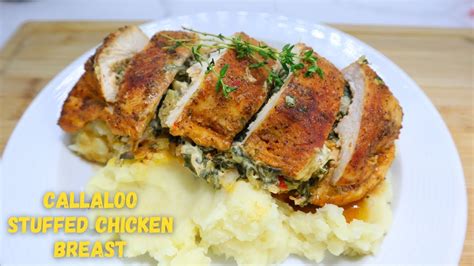 Callaloo Stuffed Chicken Breast Stuffed Chicken Breast Recipe