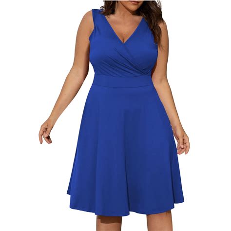 Cyber And Monday Deals Dianli Summer Plus Size Dresses For Women Formal