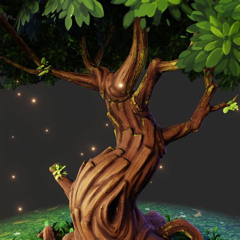 Stylized Tree Finished Projects Blender Artists Community