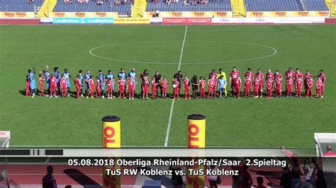 Tus Rw Koblenz Vs Tus Koblenz Youtube