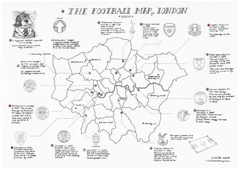 Epl Map Of Teams