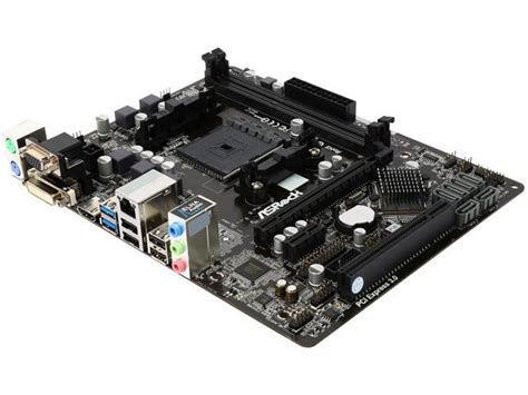 Asrock Fm A M Hd R Fm Fm Micro Atx Amd Motherboard Newegg Ca