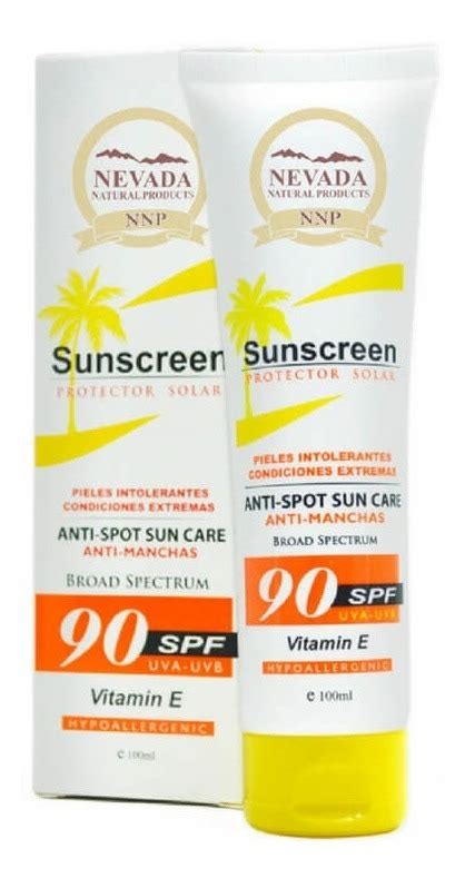 Protector Solar Sunscreen Factor 90 X100ml Mercado Libre