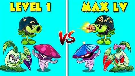 All New Old Plants Level Vs Max Level Pvz Discovery Plant Vs