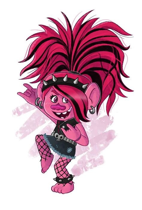 Trolls - Rock Poppy by MaryThaCake on DeviantArt