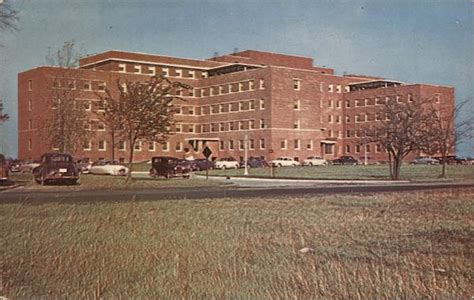 Veterans Administration Hospital Saginaw, MI Postcard