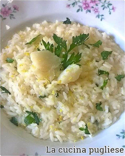 Risotto Al Limone E Baccal La Cucina Pugliese